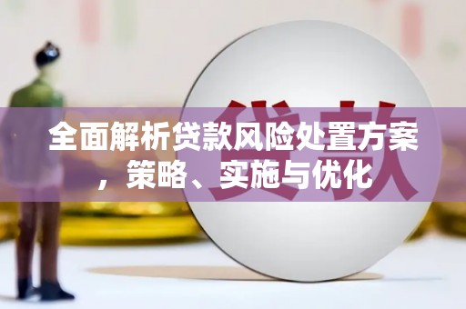 高台全面解析贷款风险处置方案，策略、实施与优化