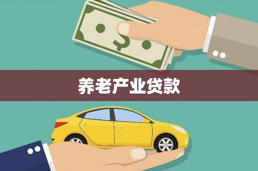 高台养老产业贷款