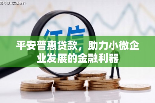 高台平安普惠贷款，助力小微企业发展的金融利器