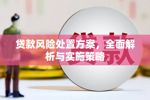 高台贷款风险处置方案，全面解析与实施策略